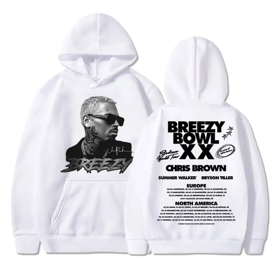 Chris Brown 2025 Tour Hoodie – Hip Hop Vibes Pullover