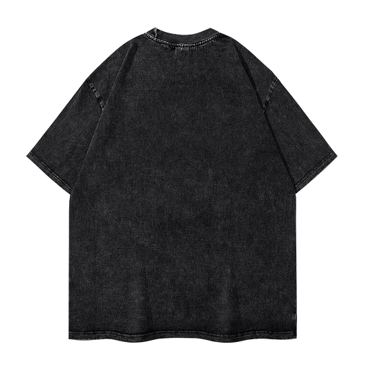 Silent Hill Drip – Washed Horror Tee for Men & Women