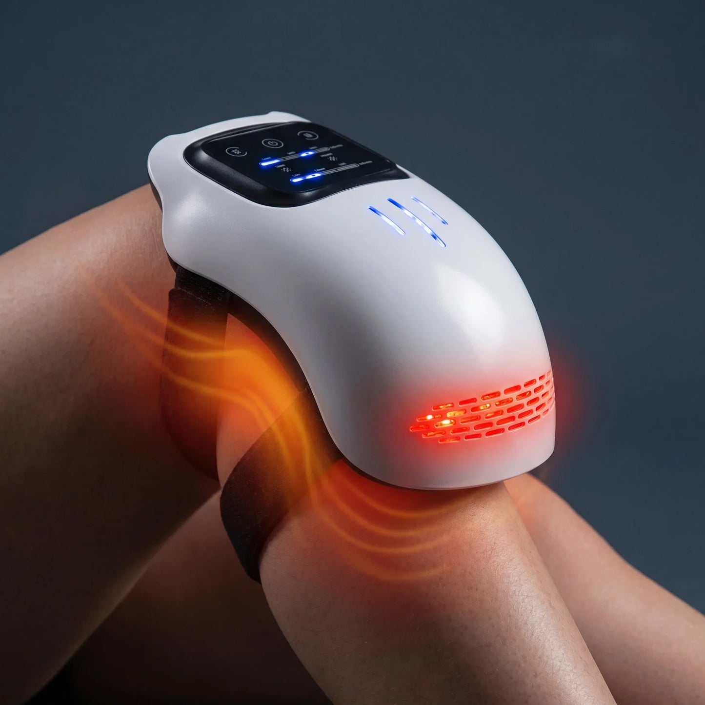 Knee Massager With Heat And Red Light Therapy