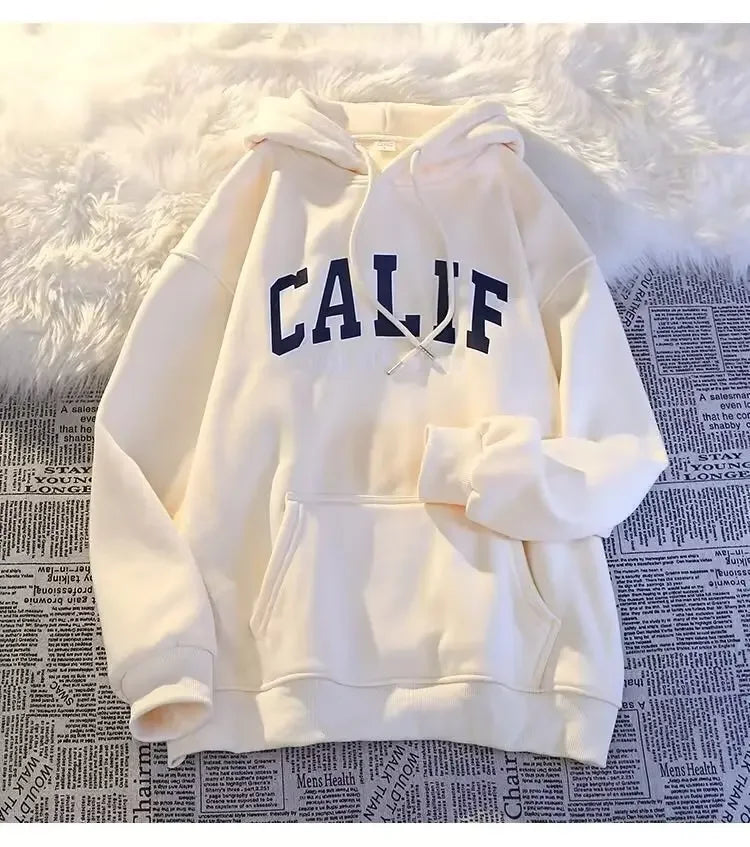 Frost Flex, Korean Oversized Fleece Hoodie – Thick, Trendy & Street-Ready