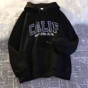 Frost Flex, Korean Oversized Fleece Hoodie – Thick, Trendy & Street-Ready