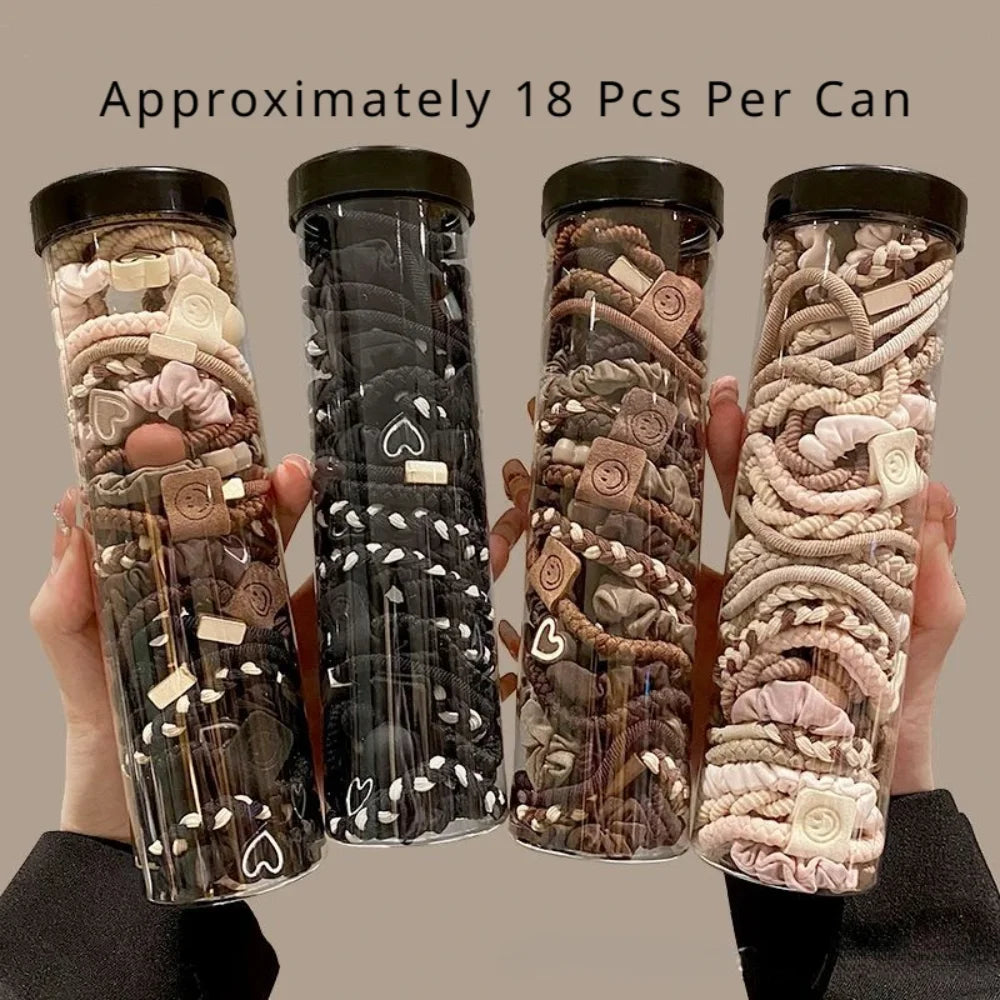 Elegant High-Elastic Hair Ties – Sleek Ponytail Essentials