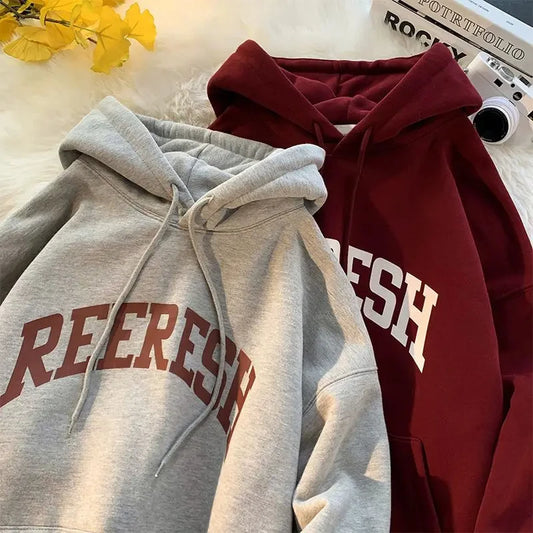 American Letter Hip Hop High Street Sweatshirts..