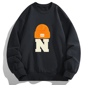 Graphic Flex Long Sleeve Pullover – Men’s Urban Streetwear Hoodie Tee