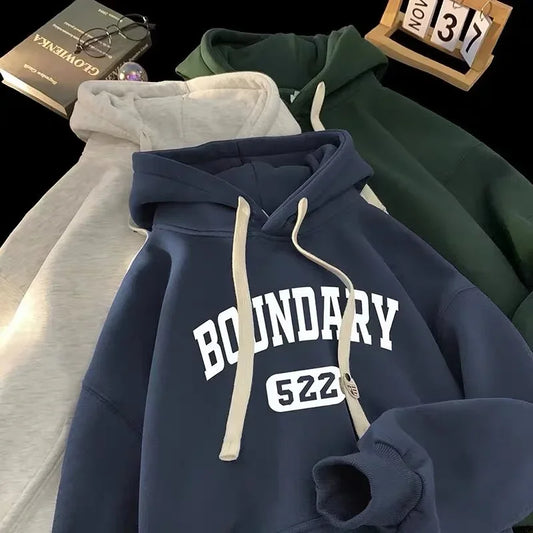 Retro Script Y2K Oversized Hoodie – Vintage Streetwear Vibes