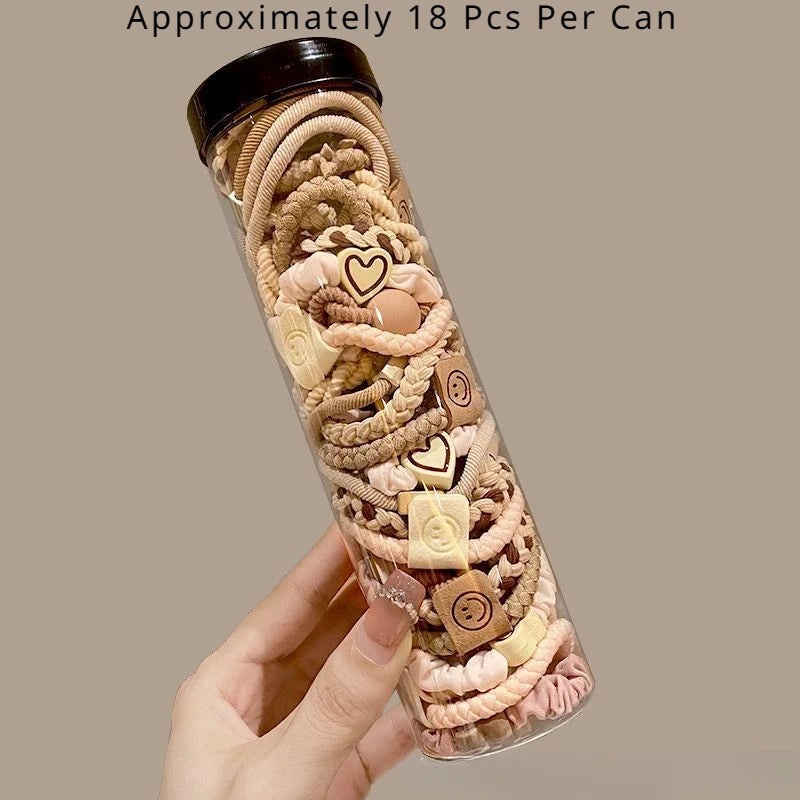 Elegant High-Elastic Hair Ties – Sleek Ponytail Essentials