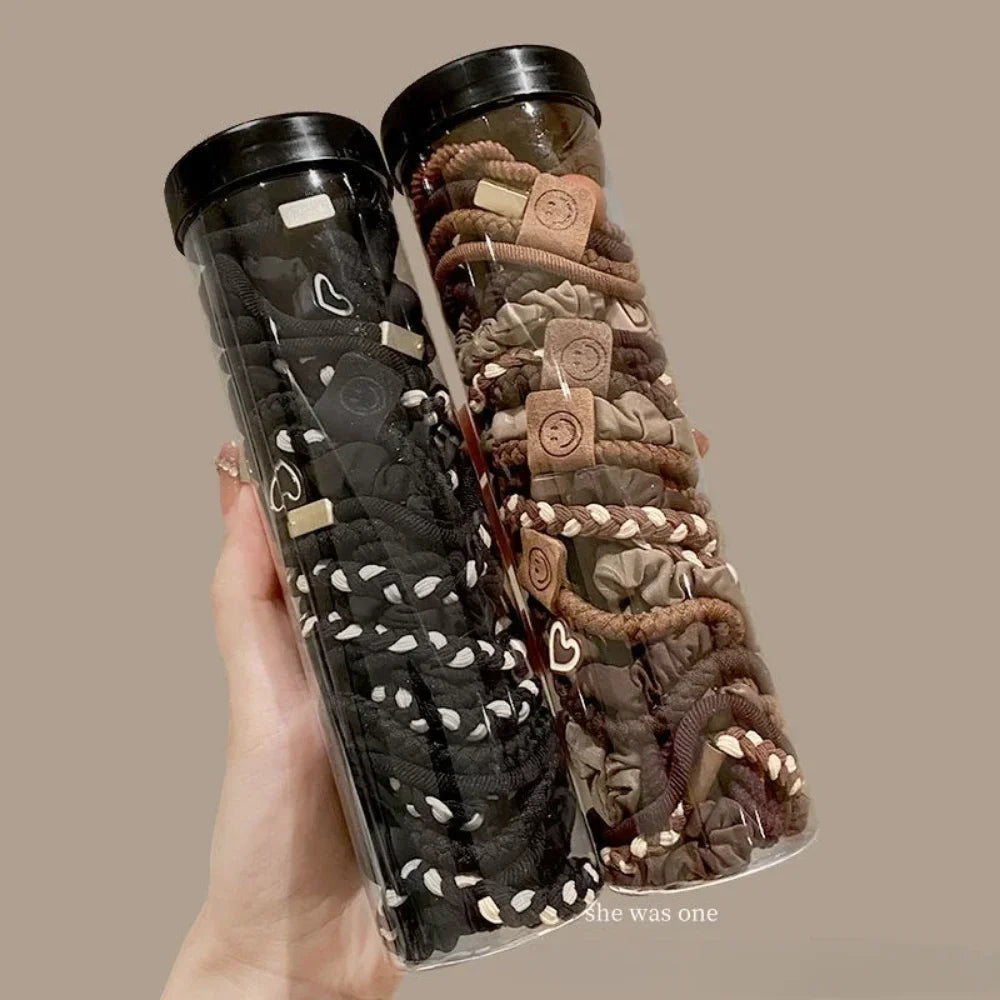 Elegant High-Elastic Hair Ties – Sleek Ponytail Essentials