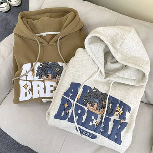 Retro Toon Blast Hoodie – Y2K Streetwear | Vintage Cartoon Graphic
