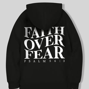 Faith Over Fear Hoodie – 2025 | Unisex Christian Streetwear