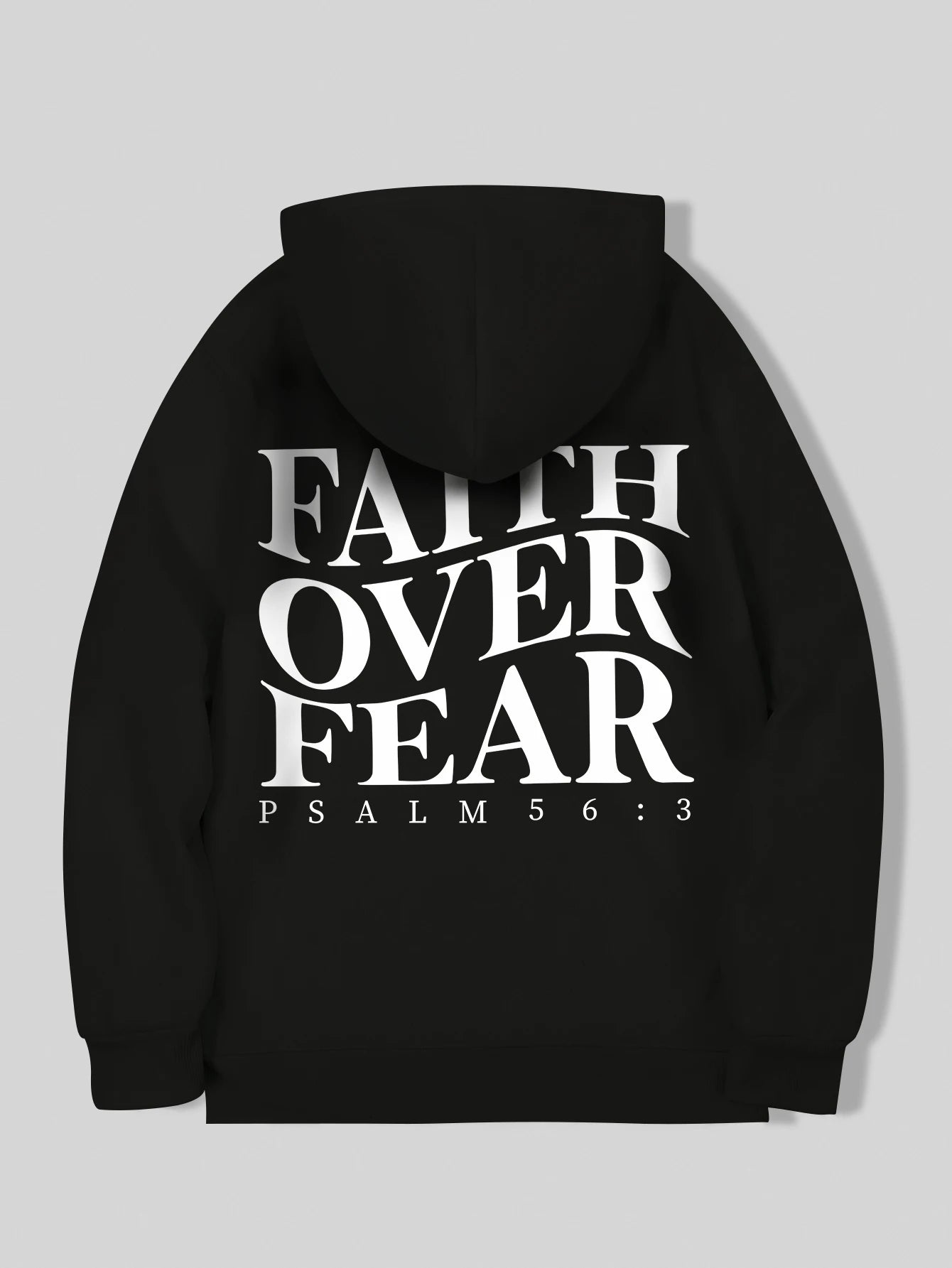 Faith Over Fear Hoodie – 2025 | Unisex Christian Streetwear