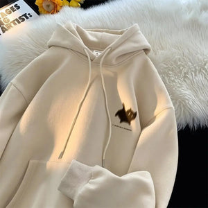 Casual Loose Men's Hoodie Sweatshirt, Fashionable Versatile.