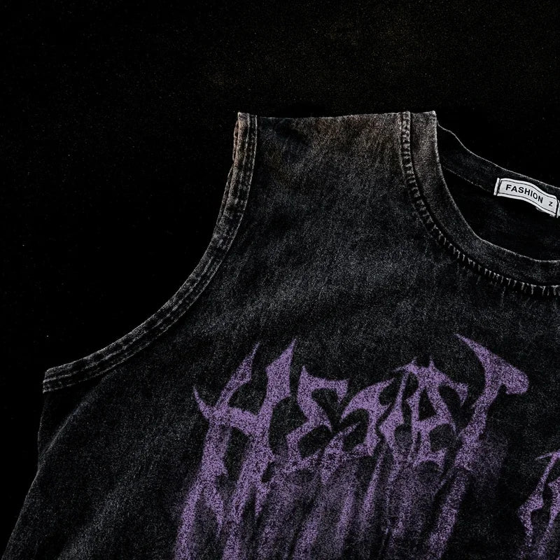 Street Cycling Vest – Men’s Sleeveless High Street Muscle..