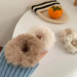 Plush Scrunchie Set – 7 or 21 Soft Hair Ties for Women & Girls