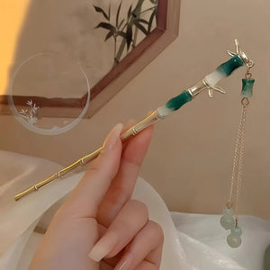 Elegant Chinese Style Hair Clip Tassel Hair Stick.