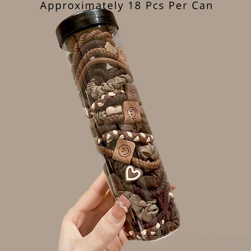 Elegant High-Elastic Hair Ties – Sleek Ponytail Essentials