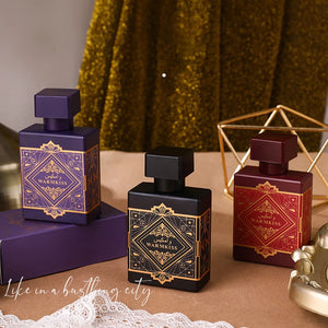 Arab Dubai Perfume Unisex – Genuine Wood, Floral & Fruit Scent with Musk, Cedar & Amber..