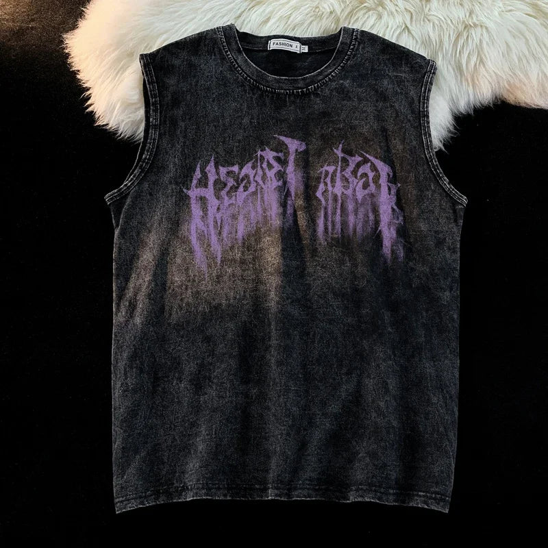 Street Cycling Vest – Men’s Sleeveless High Street Muscle..