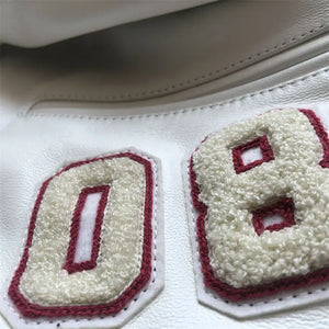 Design new leather baseball uniform men's PU leather jacket loose coat for men.
