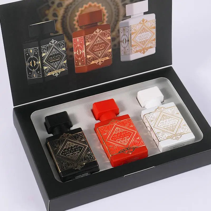 Arab Dubai Perfume Unisex – Genuine Wood, Floral & Fruit Scent with Musk, Cedar & Amber..