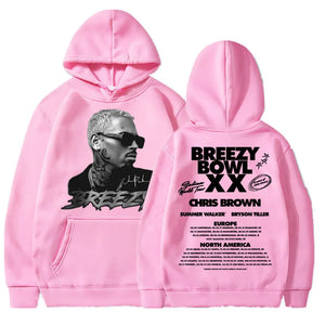Chris Brown 2025 Tour Hoodie – Hip Hop Vibes Pullover