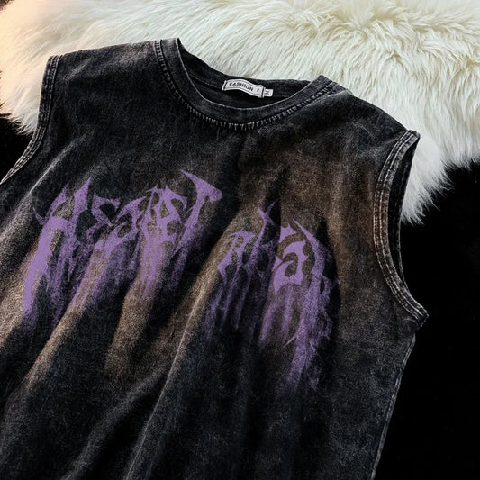 Street Cycling Vest – Men’s Sleeveless High Street Muscle..